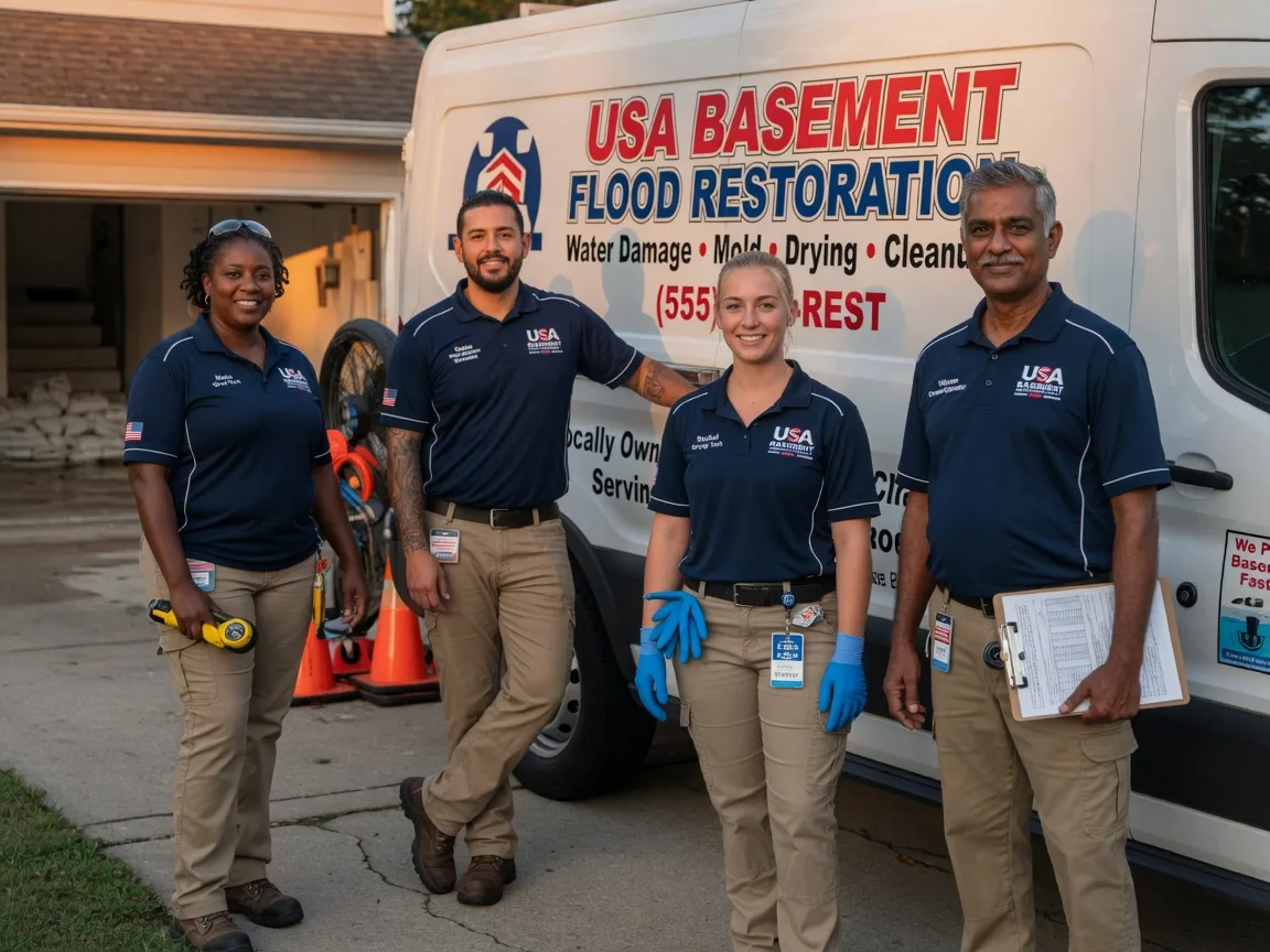 Basement Flood Cleanup company in Tippo, MS